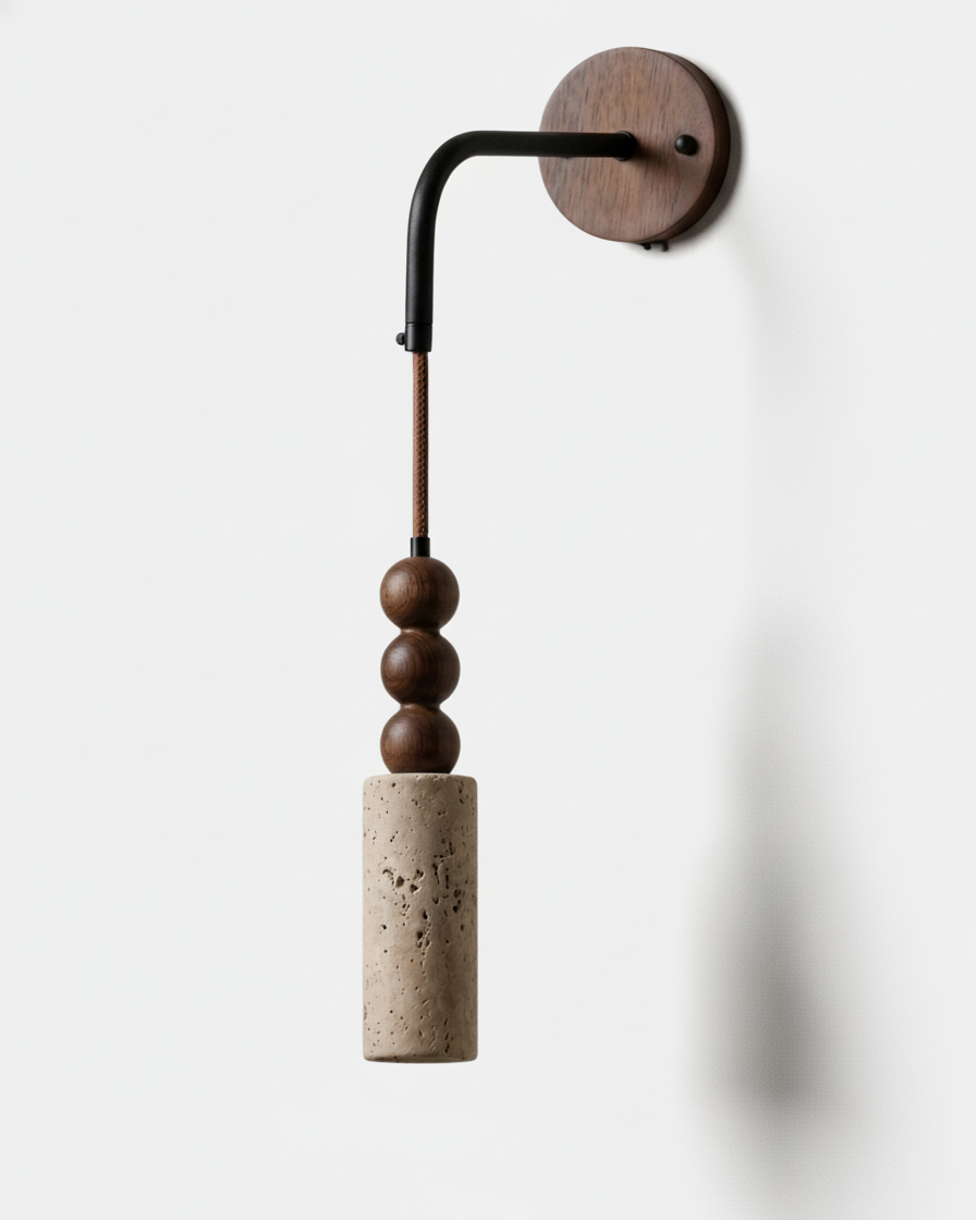 Travertine Wall Lights Image