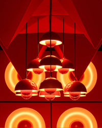 JARI contemporary sculptural pendant light