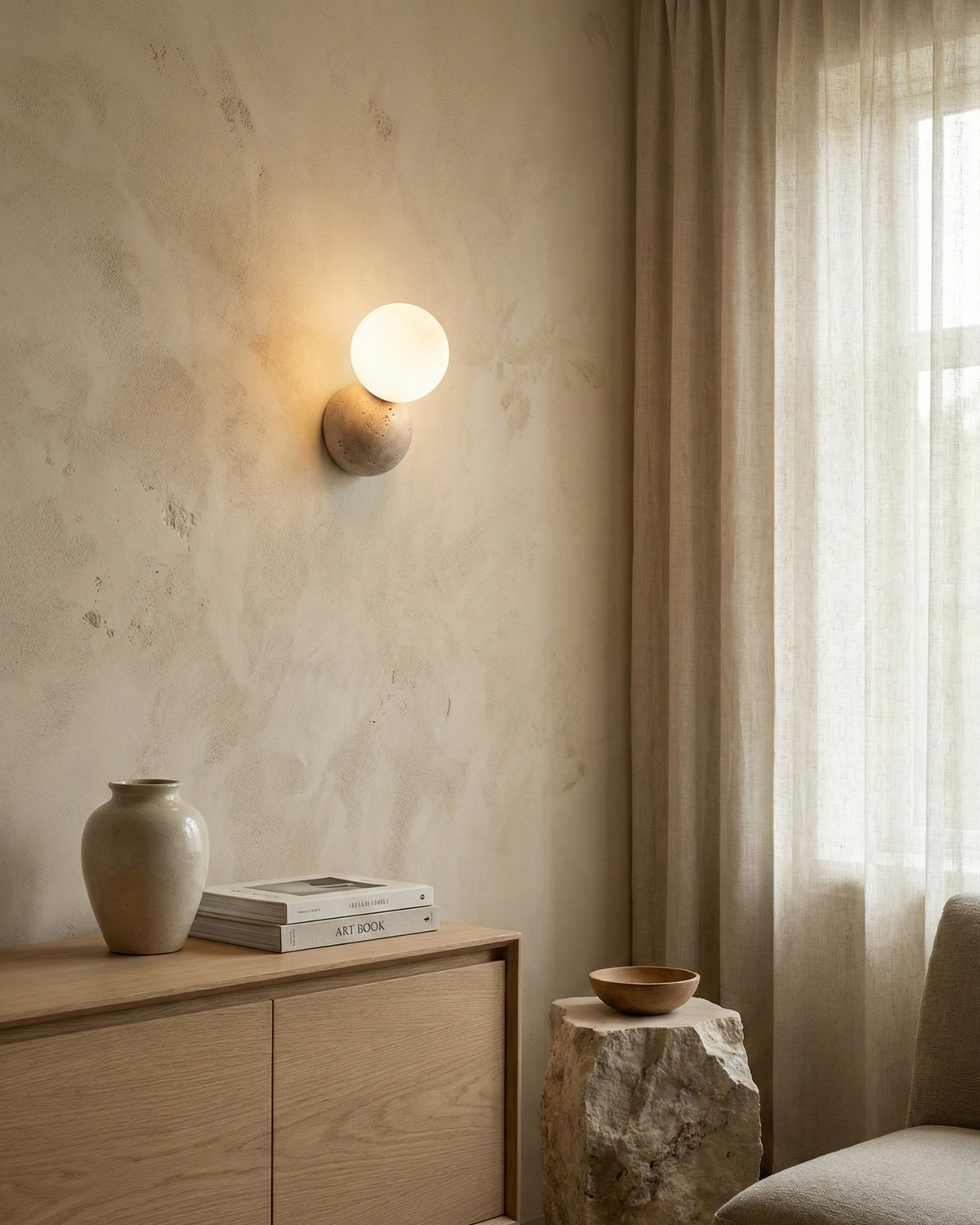 Wall Light | TSUKI - Körven Studio